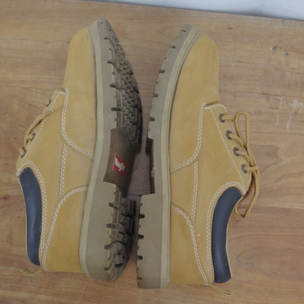 Vintage Men's Wrangler Work Style Shoes Size 10.5 - Picture 6 of 10